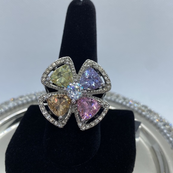 9.25ctw AAA Diamonds 316L Stainless Steel - Picture 1 of 3